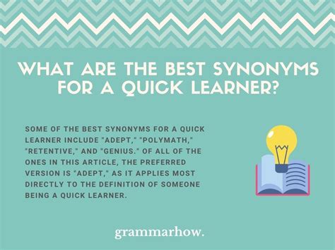 fast learner synonym